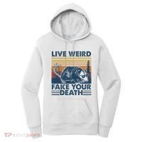 Opossum Live Weird Fake Your Death Women's Hoodie thumb 0