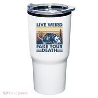 Opossum Live Weird Fake Your Death Tumbler thumb 0