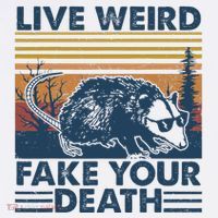 Opossum Live Weird Fake Your Death Tumbler thumb 3