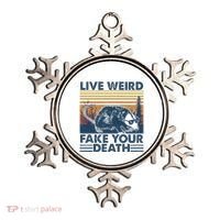 Opossum Live Weird Fake Your Death Ornament thumb 0