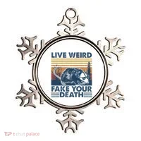 Opossum Live Weird Fake Your Death Ornament thumb 0