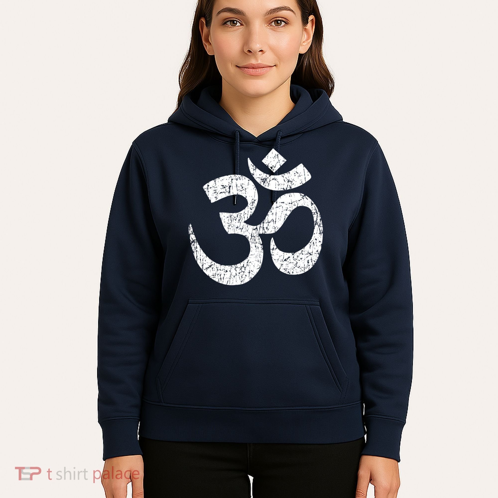 OM AUM Buddhist Zen YOGA Hindu India Hoodie