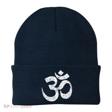 OM AUM Buddhist Zen YOGA Hindu India Beanie