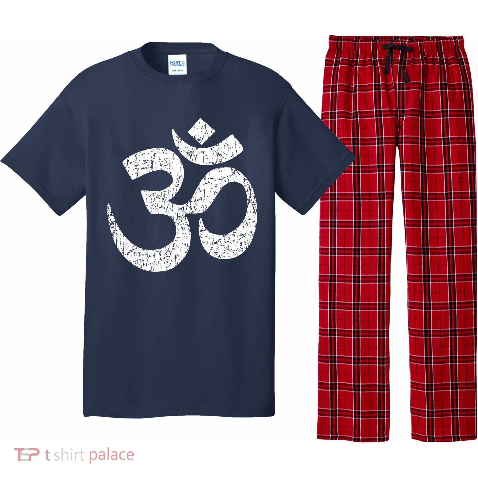 OM AUM Buddhist Zen YOGA Hindu India Pajama Set