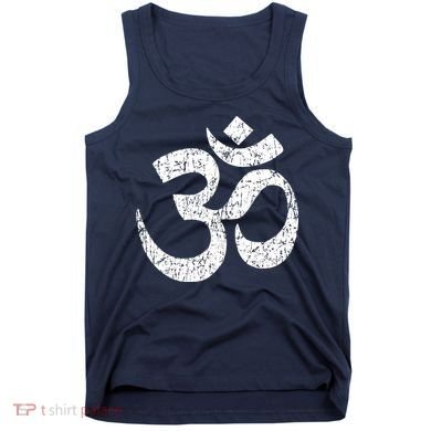 OM AUM Buddhist Zen YOGA Hindu India Tank Top