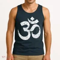 OM AUM Buddhist Zen YOGA Hindu India Tank Top thumb 3
