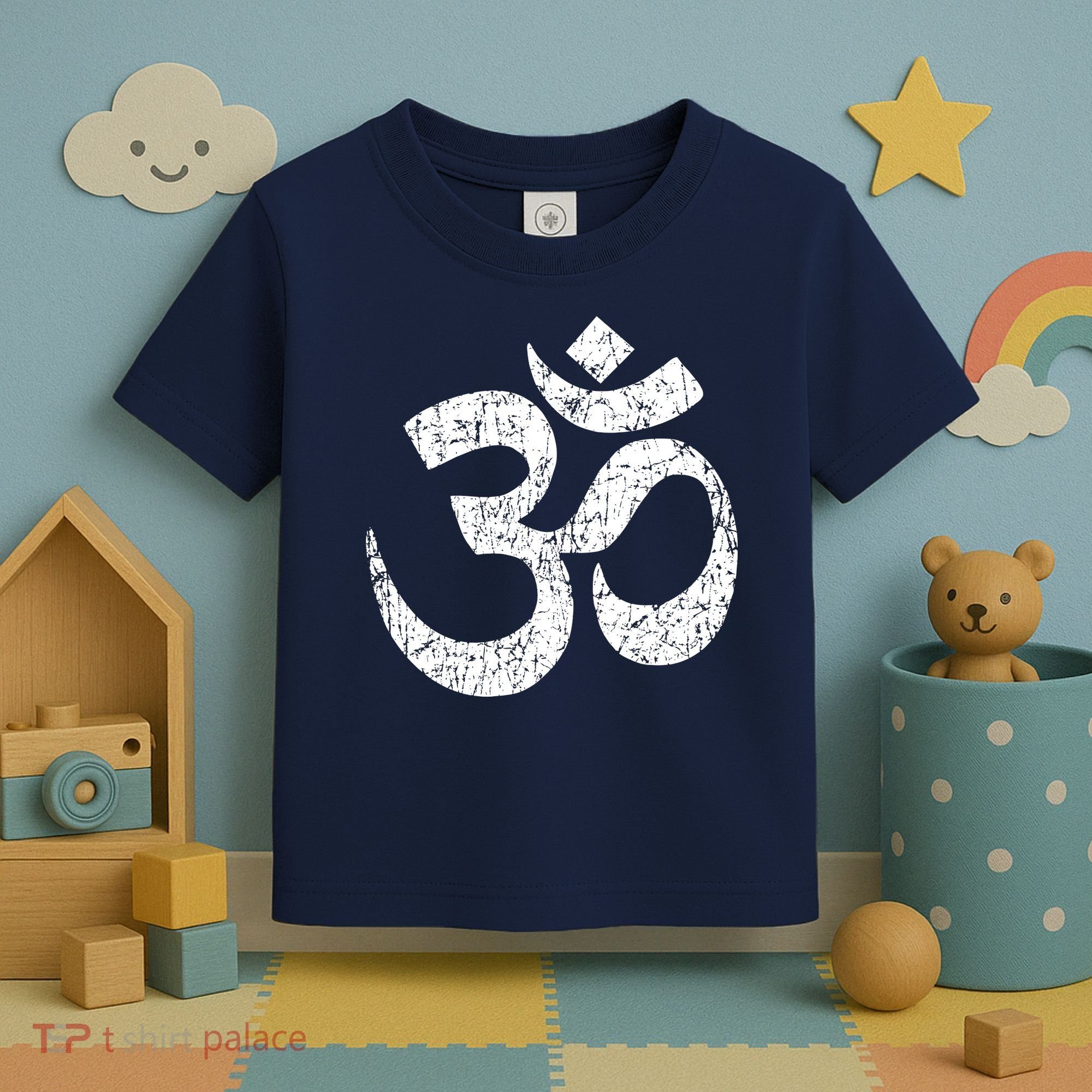 OM AUM Buddhist Zen YOGA Hindu India Toddler T-Shirt