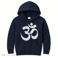 OM AUM Buddhist Zen YOGA Hindu India Kids Hoodie thumb 0