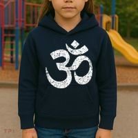 OM AUM Buddhist Zen YOGA Hindu India Kids Hoodie thumb 3