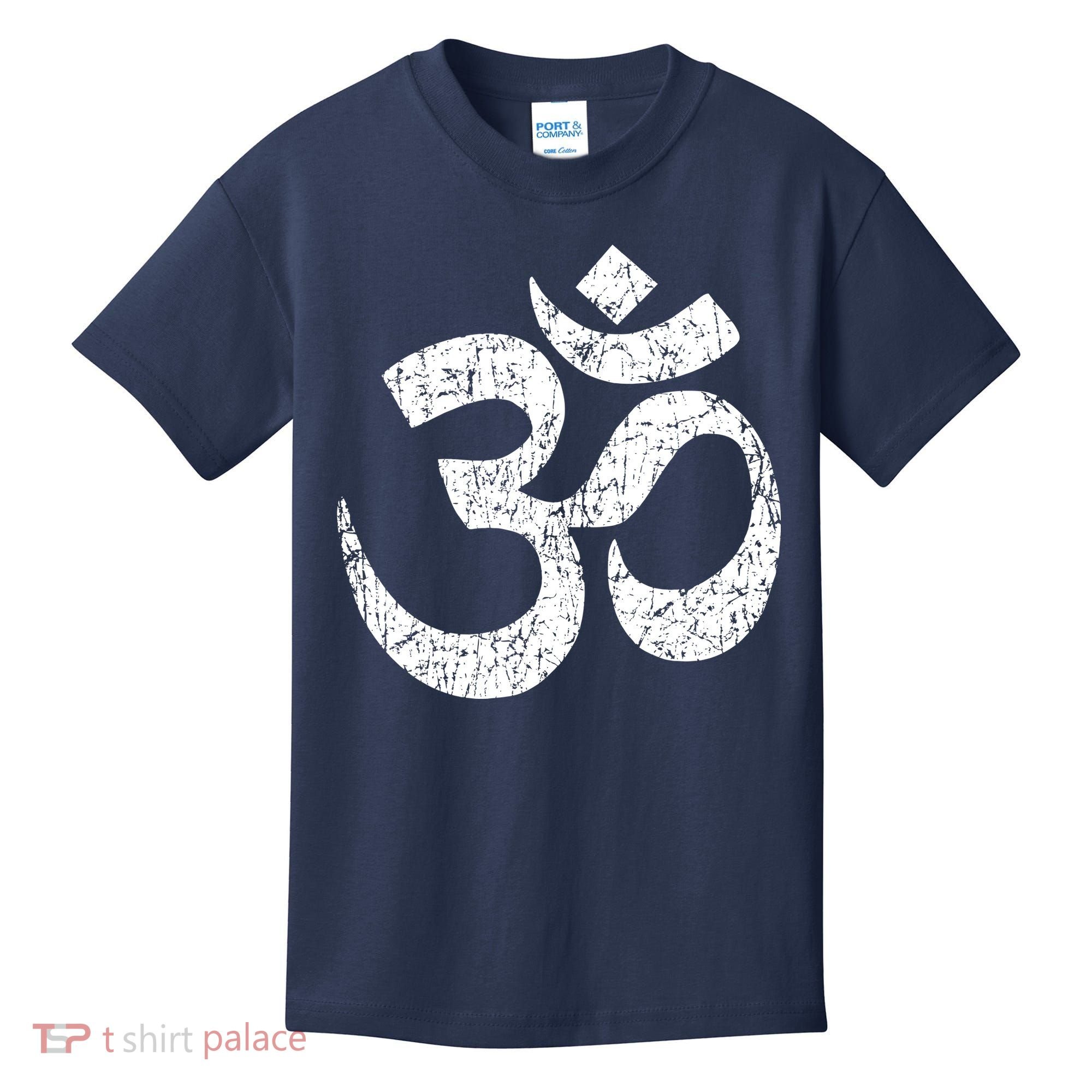 OM AUM Buddhist Zen YOGA Hindu India Kids T-Shirt