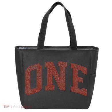One Minimalist 1st Birthday Design 1-Year-Old Tote Bag