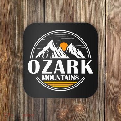 Ozark Mountains Arkansas Vacation Souvenir Gift Coaster