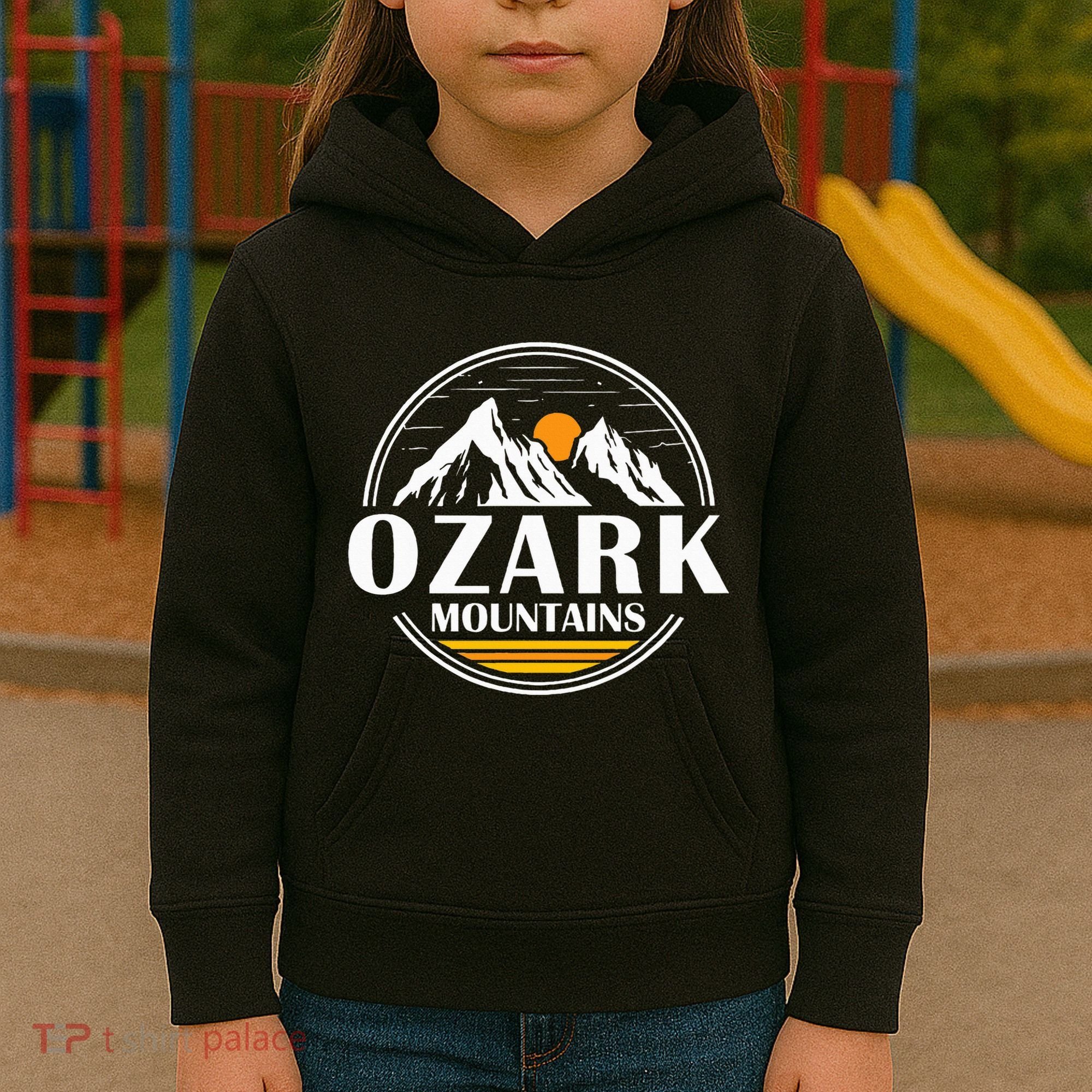 Ozark Mountains Arkansas Vacation Souvenir Gift Kids Hoodie