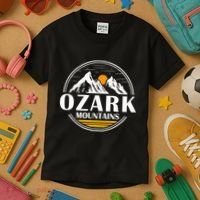 Ozark Mountains Arkansas Vacation Souvenir Gift Kids T-Shirt thumb 3