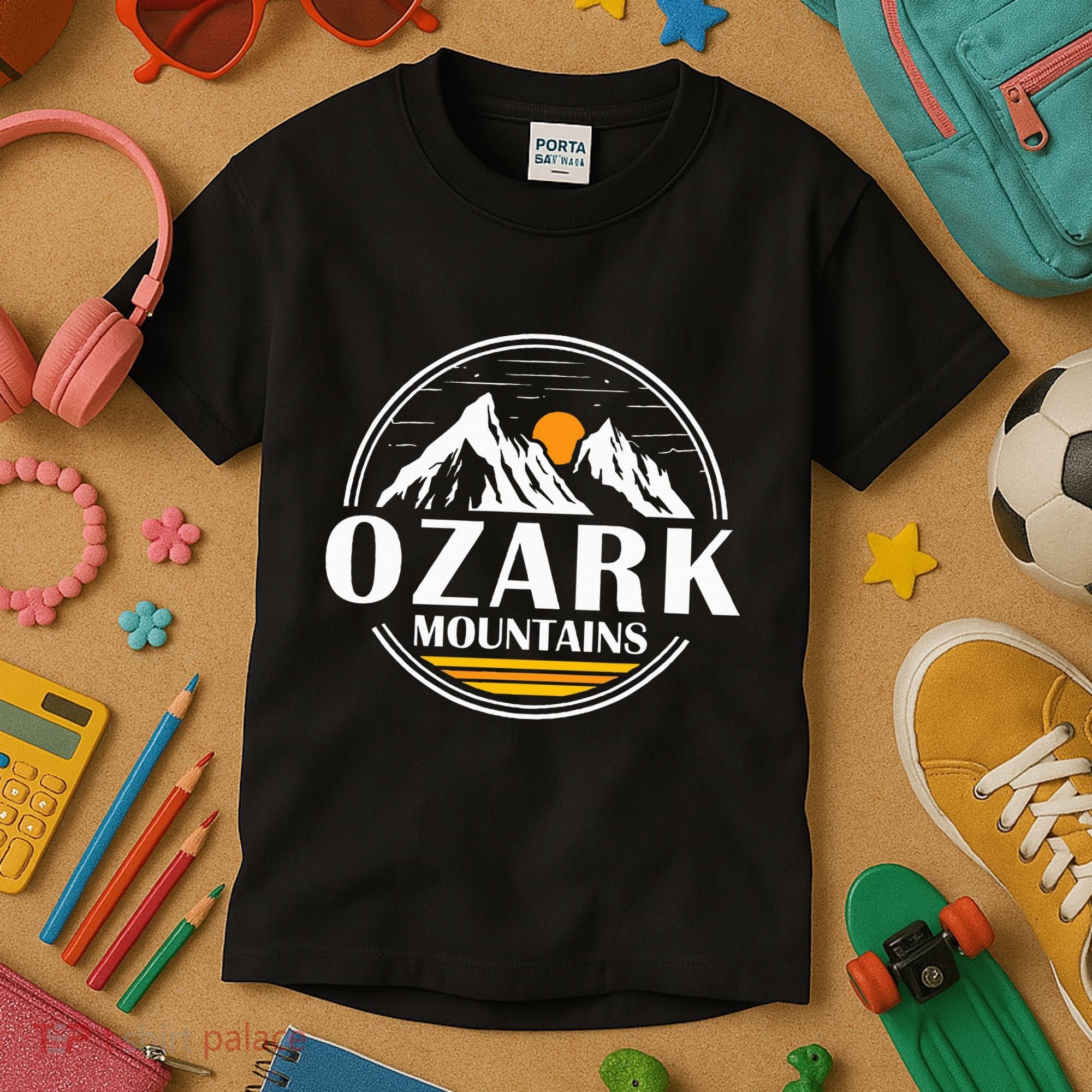 Ozark Mountains Arkansas Vacation Souvenir Gift Kids T-Shirt