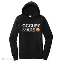 Occupy Mars Astronomy Space Explorer Women's Hoodie thumb 0