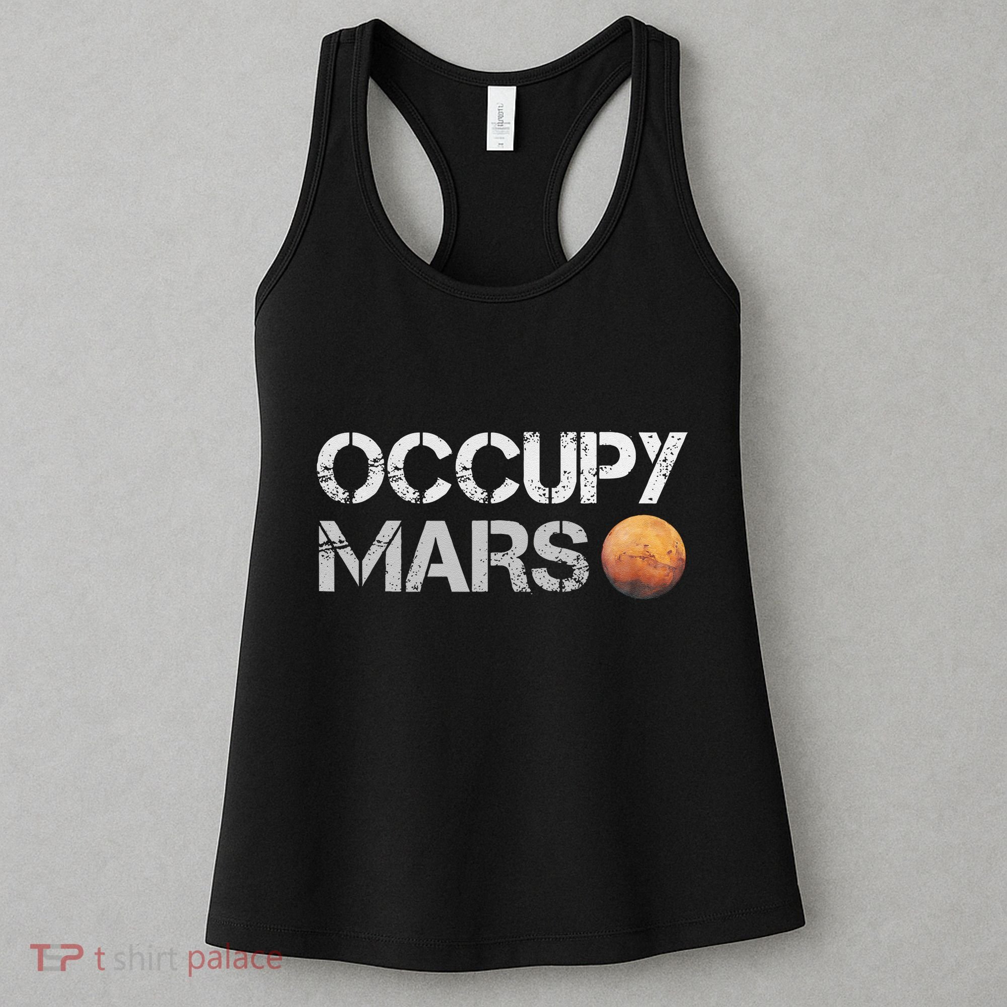 Occupy Mars Astronomy Space Explorer Women's Tank Top