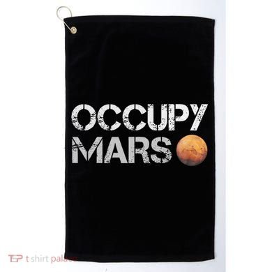 Occupy Mars Astronomy Space Explorer Golf Towel