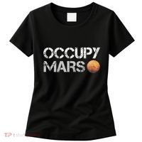 Occupy Mars Astronomy Space Explorer Women's T-Shirt thumb 0