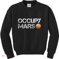 Occupy Mars Astronomy Space Explorer Kids Sweatshirt thumb 0