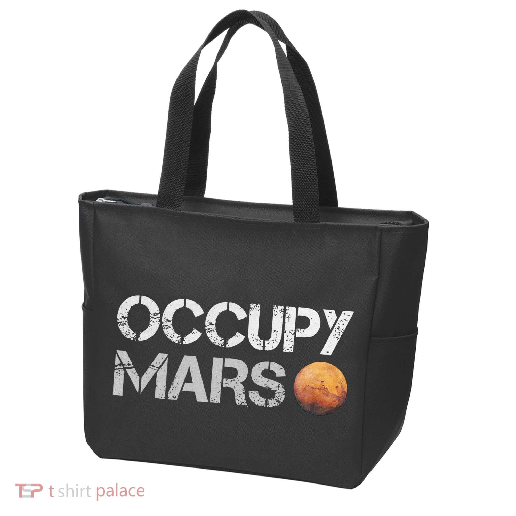 Occupy Mars Astronomy Space Explorer Tote Bag
