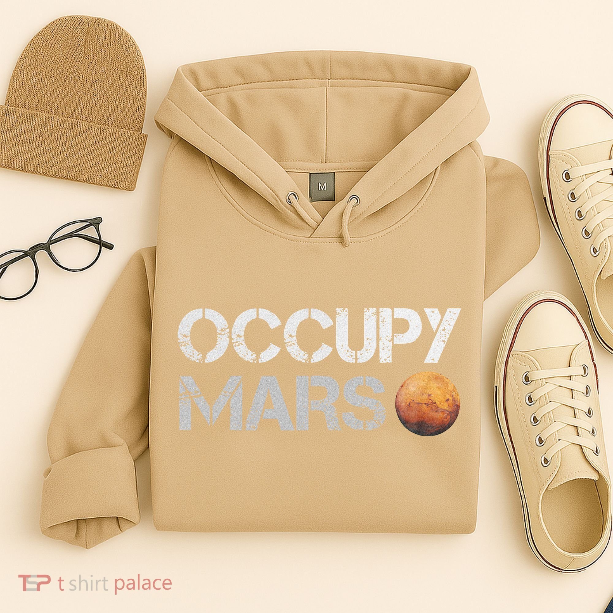 Occupy Mars Astronomy Space Explorer Hoodie
