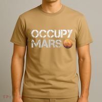 Occupy Mars Astronomy Space Explorer T-Shirt thumb 3