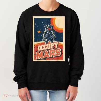 Occupy Mars Aerospace Space Travel Women's Sweatshirt