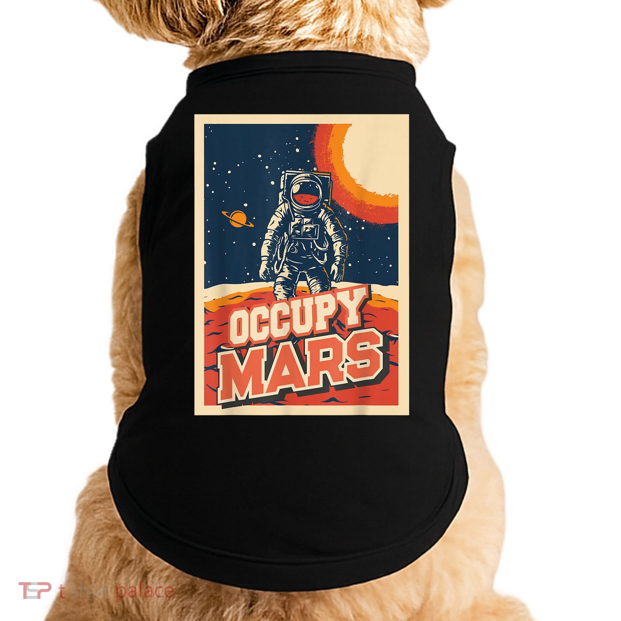 Occupy Mars Aerospace Space Travel Doggie Tank