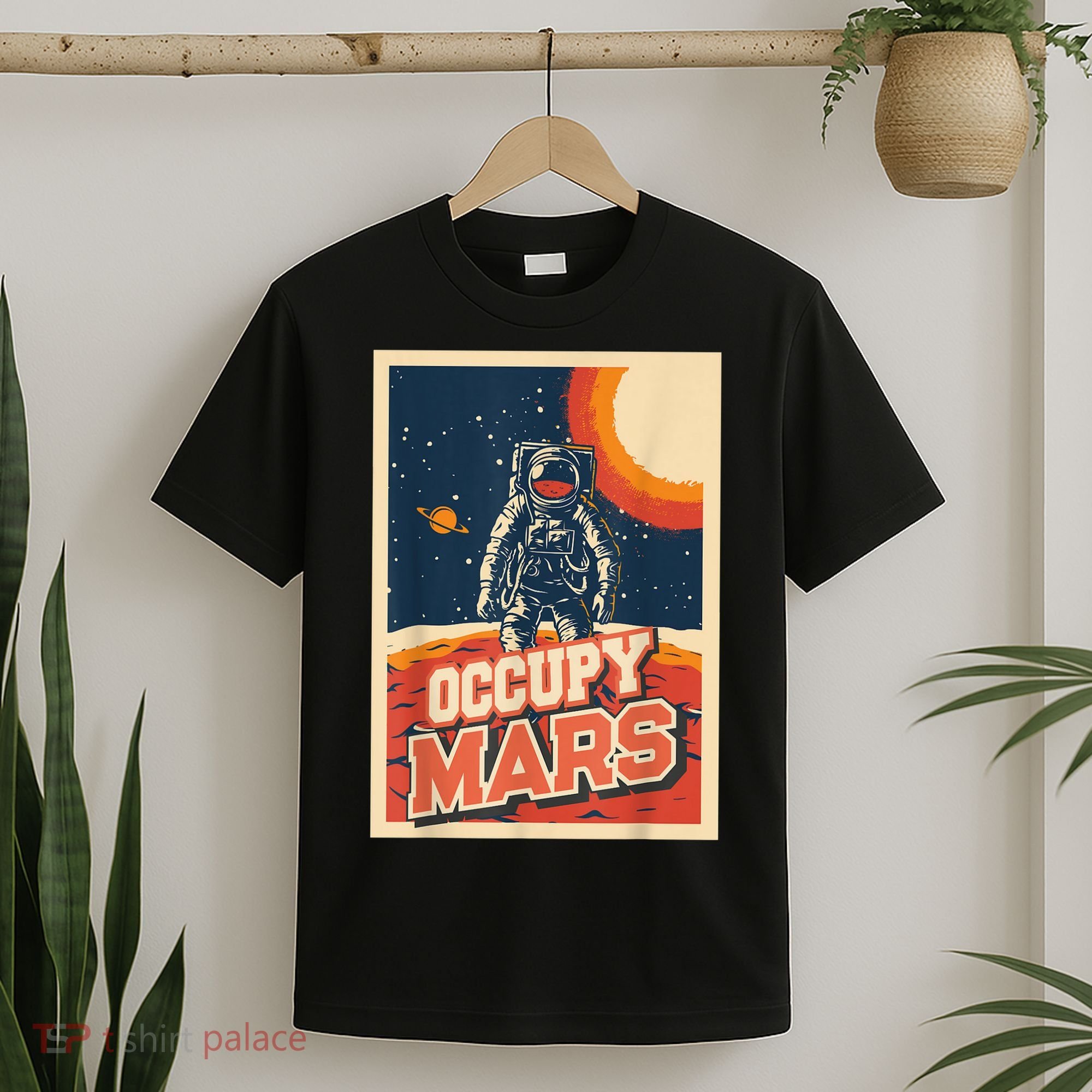 Occupy Mars Aerospace Space Travel T-Shirt