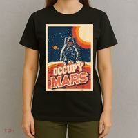 Occupy Mars Aerospace Space Travel T-Shirt thumb 4