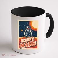 Occupy Mars Aerospace Space Travel Coffee Mug thumb 1