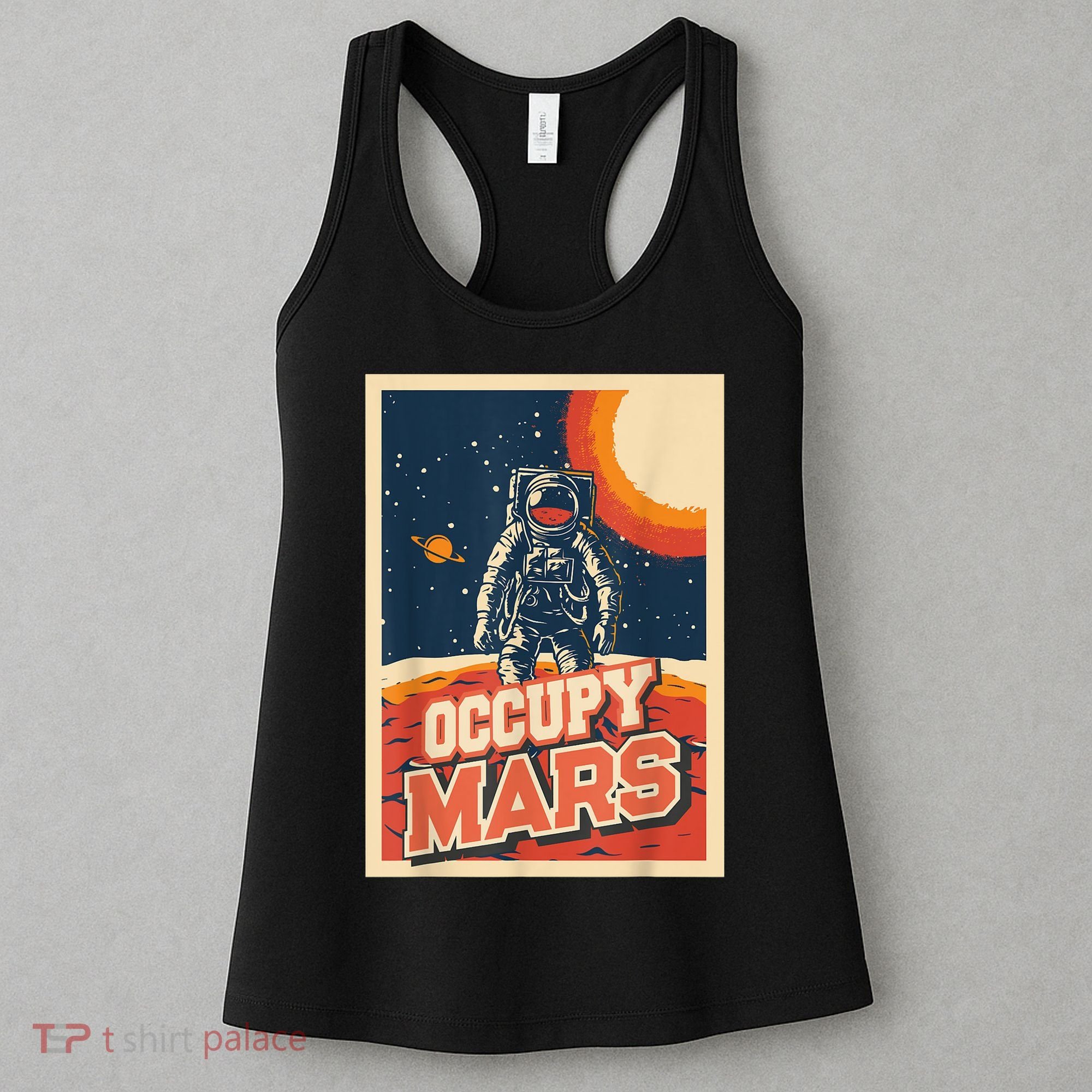 Occupy Mars Aerospace Space Travel Women's Tank Top
