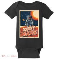 Occupy Mars Aerospace Space Travel Baby Bodysuit thumb 0
