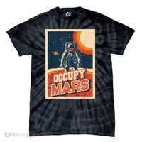 Occupy Mars Aerospace Space Travel Tie-Dye T-Shirt thumb 0