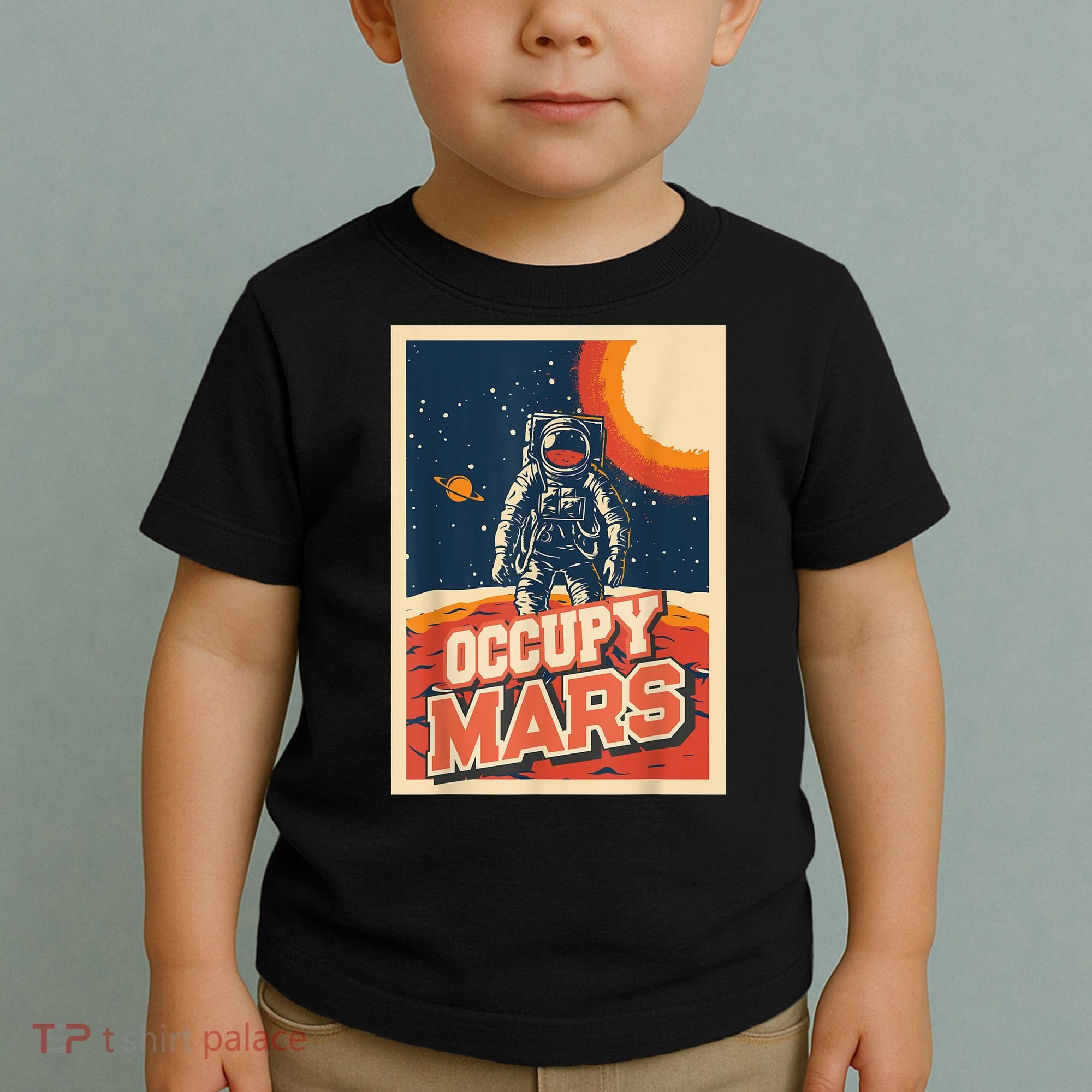 Occupy Mars Aerospace Space Travel Toddler T-Shirt