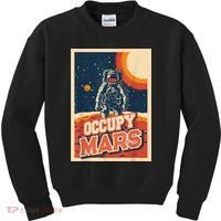 Occupy Mars Aerospace Space Travel Kids Sweatshirt thumb 0