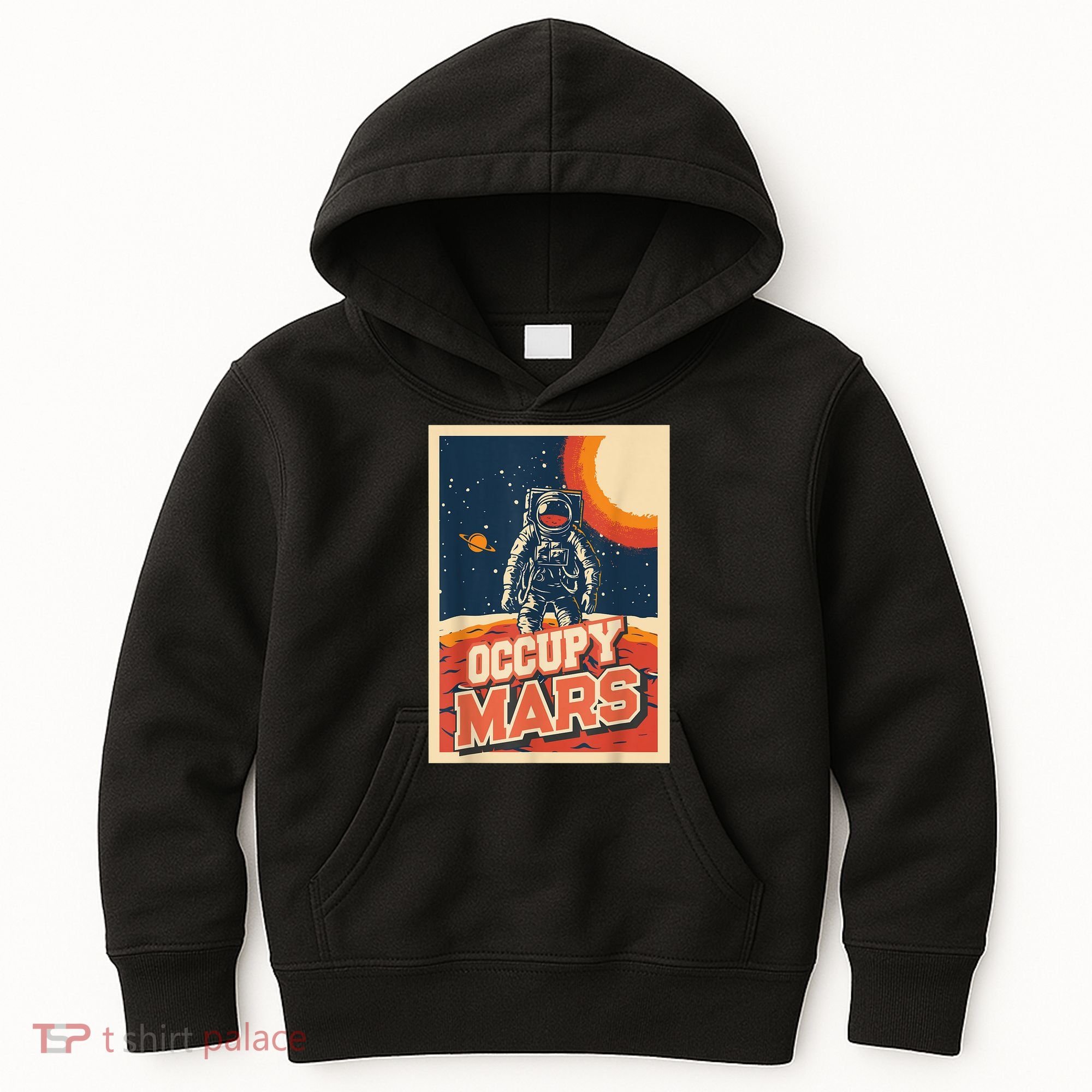 Occupy Mars Aerospace Space Travel Kids Hoodie