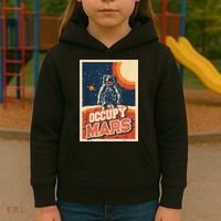 Occupy Mars Aerospace Space Travel Kids Hoodie thumb 3