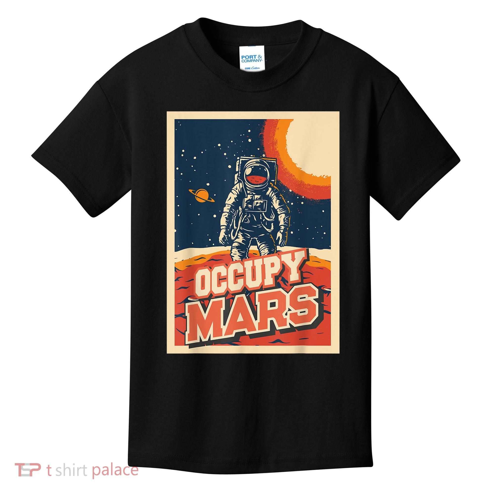 Occupy Mars Aerospace Space Travel Kids T-Shirt