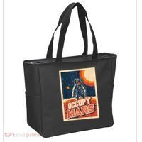 Occupy Mars Aerospace Space Travel Tote Bag thumb 2