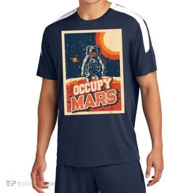 Occupy Mars Aerospace Space Travel Soccer Jersey
