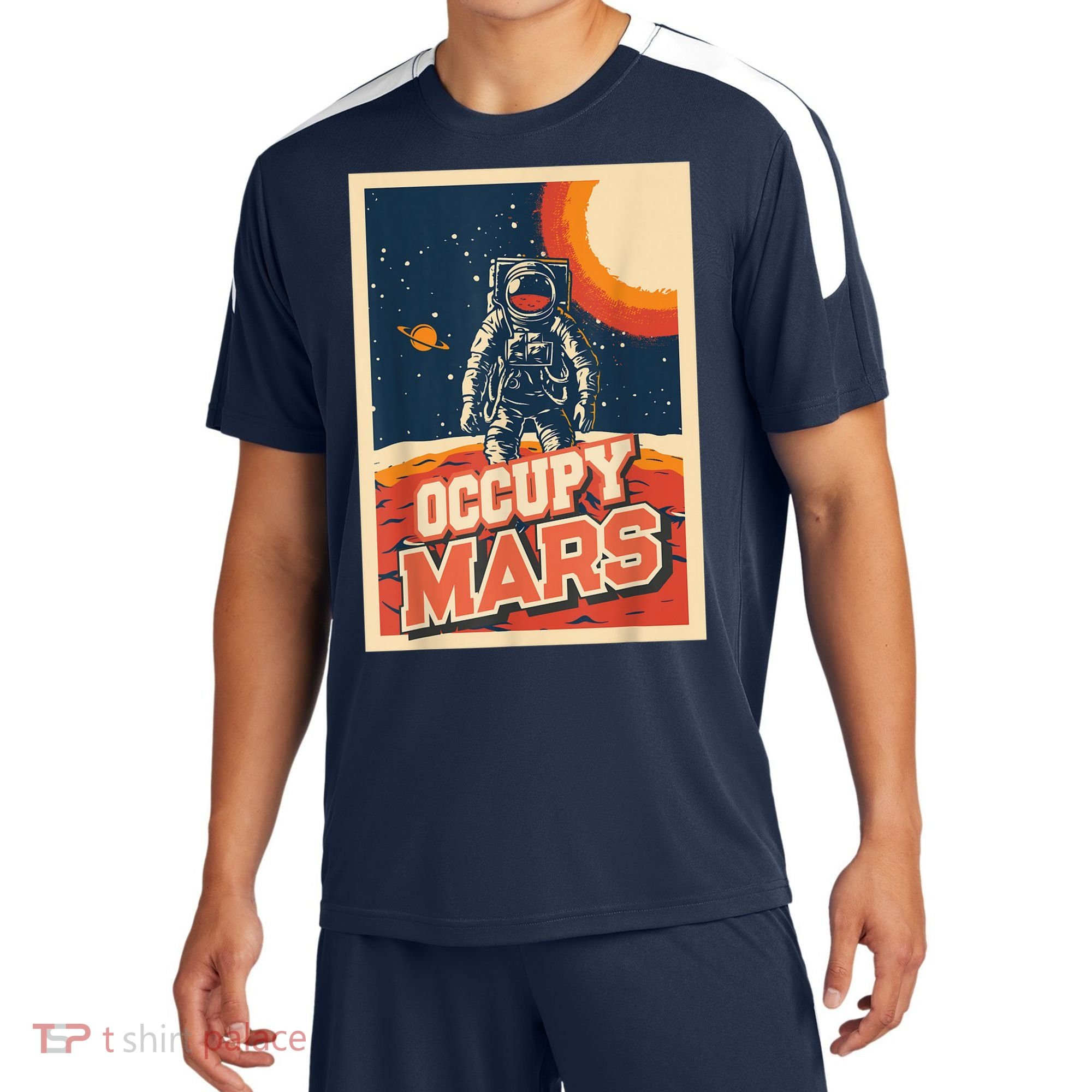 Occupy Mars Aerospace Space Travel Sport-Tek Competitor United Soccer Jersey