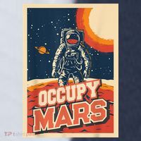 Occupy Mars Aerospace Space Travel Sport-Tek Competitor United Soccer Jersey thumb 4