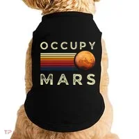 Occupy Mars Astronomy Space Explorer Doggie Tank thumb 0