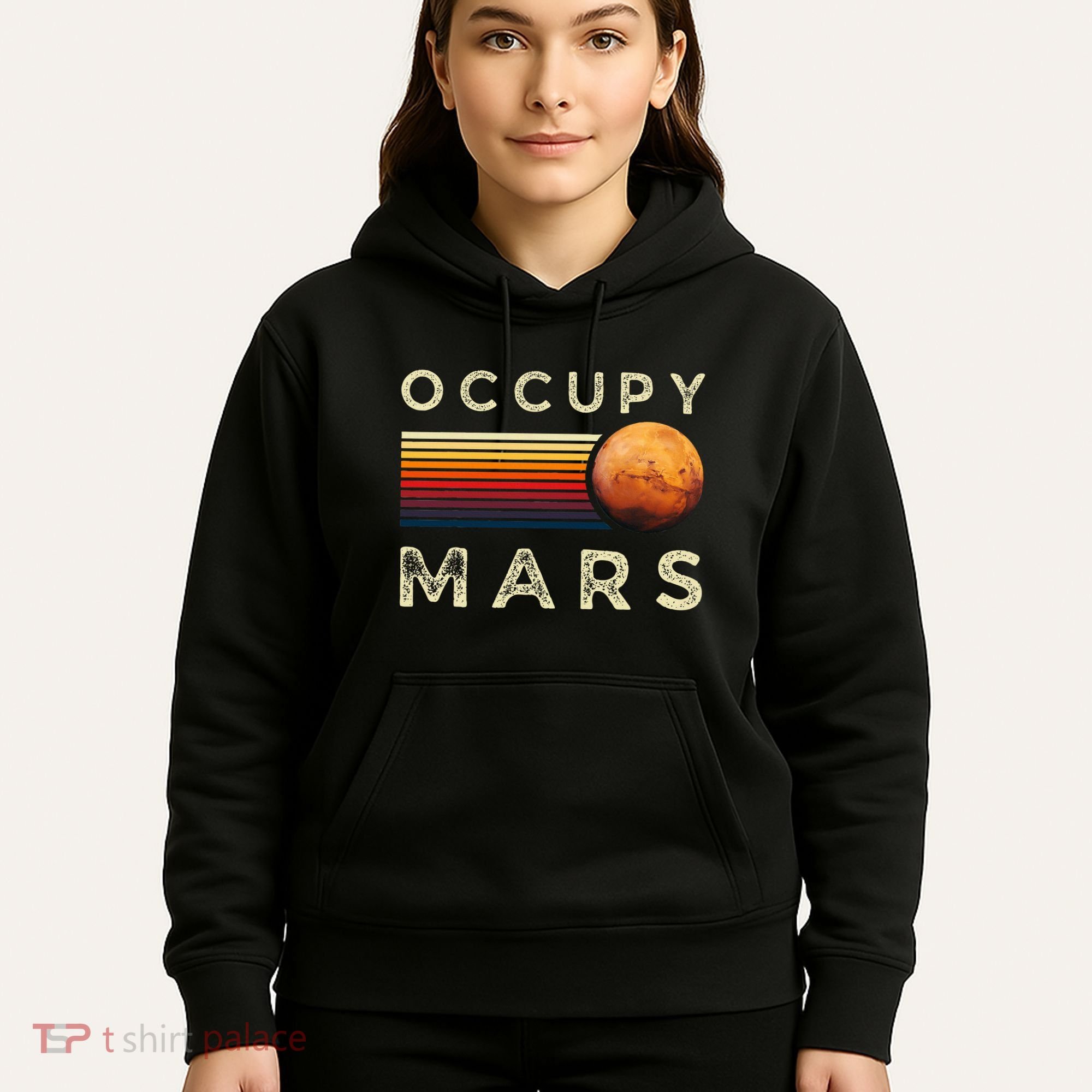 Occupy Mars Astronomy Space Explorer Hoodie