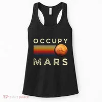 Occupy Mars Astronomy Space Explorer Women's Tank Top thumb 0