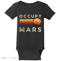 Occupy Mars Astronomy Space Explorer Baby Bodysuit thumb 0