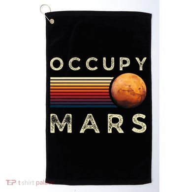 Occupy Mars Astronomy Space Explorer Golf Towel