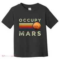 Occupy Mars Astronomy Space Explorer Toddler T-Shirt thumb 0